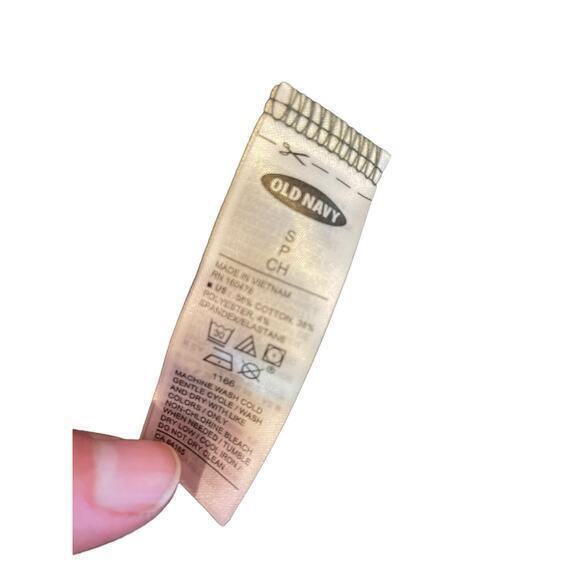 Old Navy Set of 2 Cotton Leggings, Army Green & Solid Black w/ Ankle Bow Detail - Picture 3 of 11